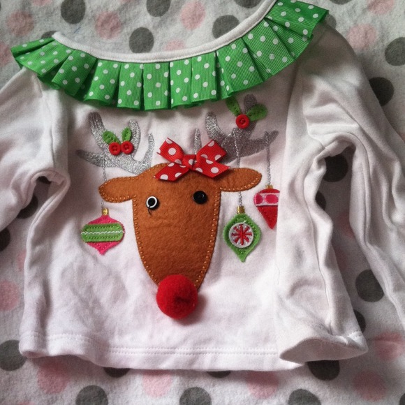 Mud pie girls Xmas outfit