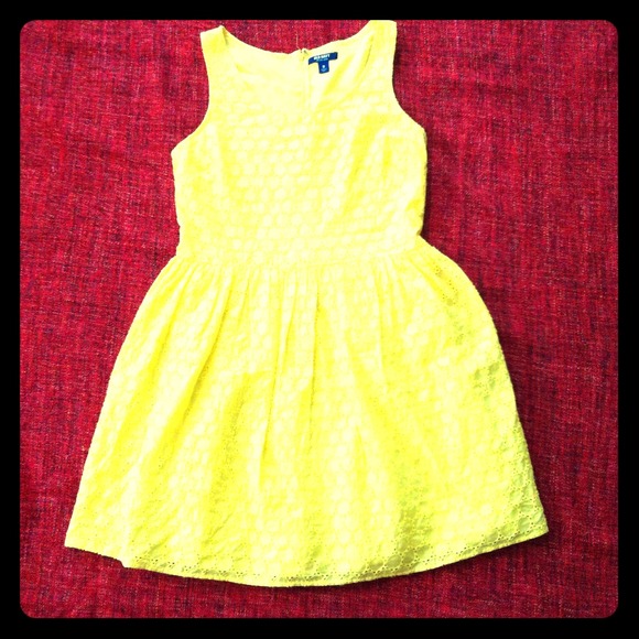 Cute Yellow Old Navy Dress