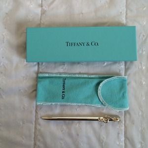 Discontinued Treble Clef Ballpoint Pen by Tiffany