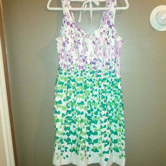 Maeve Wisteria Halter Dress from Anthropologie