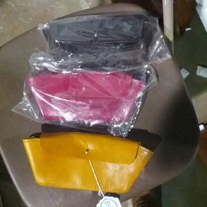 Leather wallet and cell phone carry