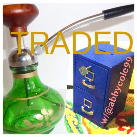 🚫TRADED w/@abbycole99🚫 Mini Blue Filing Cabinet