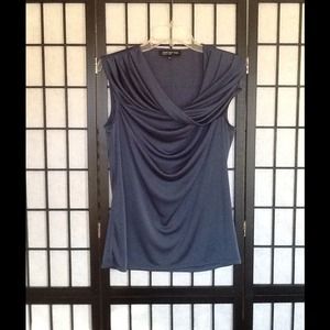 Jones New York Teal Formal Top