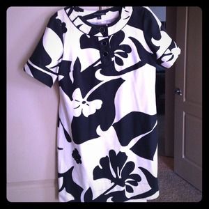 Black and white dress