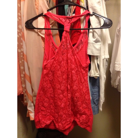 Tank Top, Lacy Back 🌈 - Picture 3 of 3