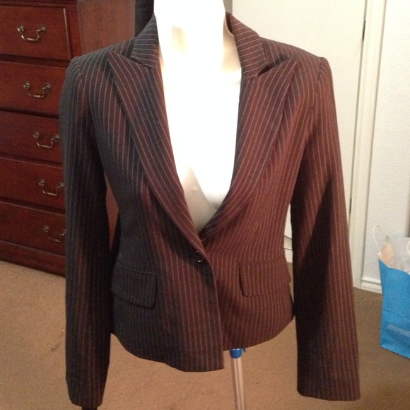 BCBG pinstriped blazer