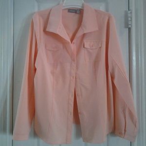 SOLD - Chico's Peach Blouse