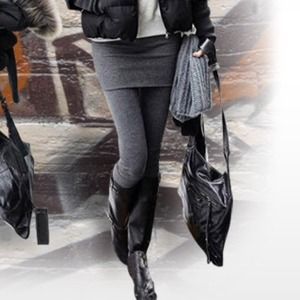 Skirt leggings Gray Grey