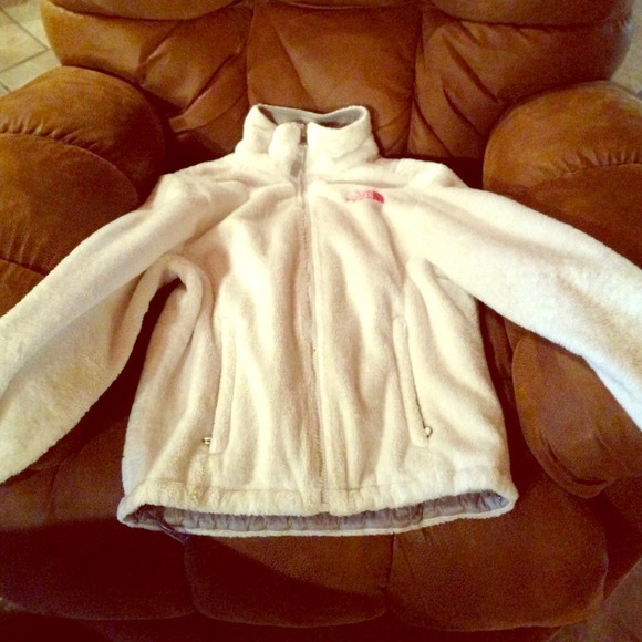 Breast cancer north face jacket!