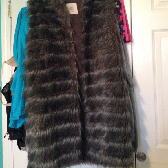 ZARA fur jacket