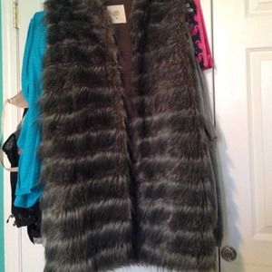 ZARA fur jacket