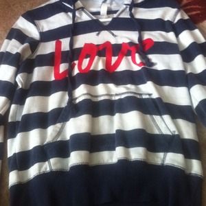 Stripped hoodie