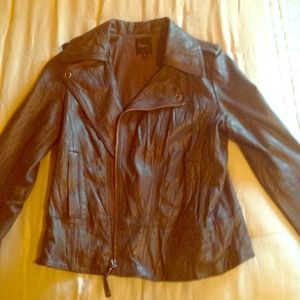 Express Leather Moto Jacket 💙