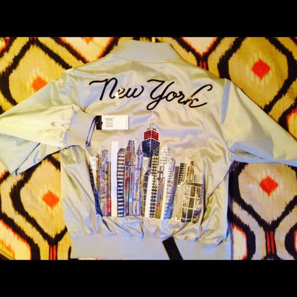 Sean John Brand New Silver NYC Jacket!