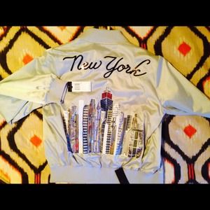 Sean John Brand New Silver NYC Jacket!