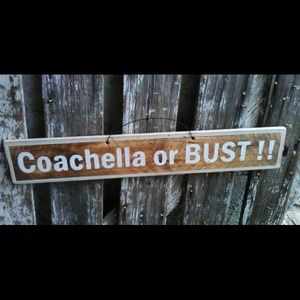 Brandy Melville Wood Sign