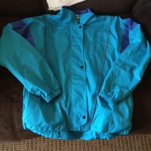 Reduced!! Blue Asics running jacket