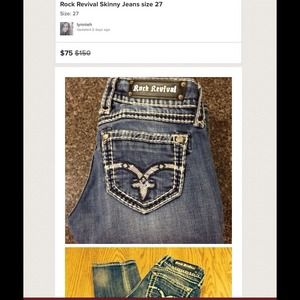 Bundle for Lacey. 2 pair Rock Revival Jeans