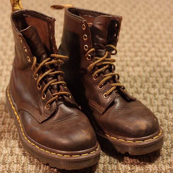 Dr. Martens 1460 Crazy Horse Brown Women's Boots