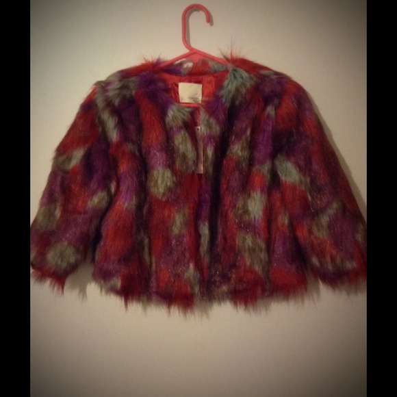 Faux Fur Short Coat