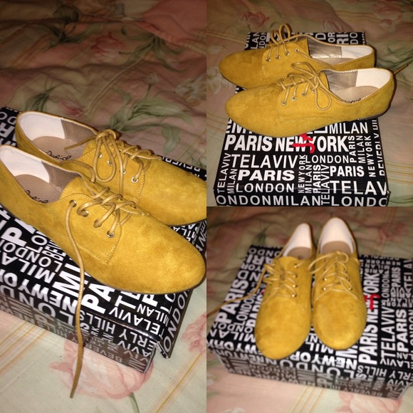 Mustard Yellow Oxford