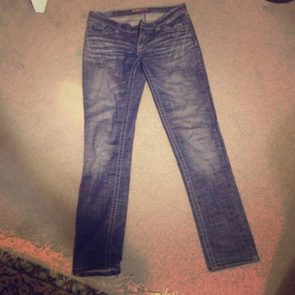 Straight Leg Jeans, Hip Hugger Jeans