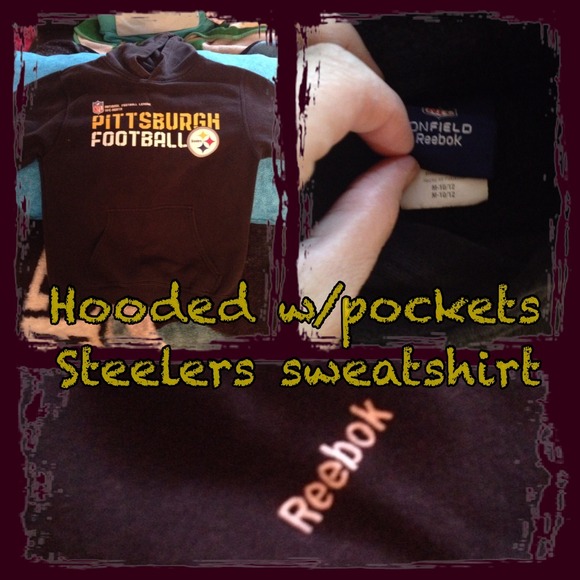 Hooded steelers sweatshirt