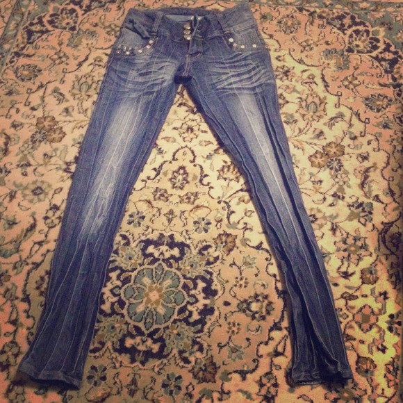 Skinny light blue jeans - Picture 1 of 2
