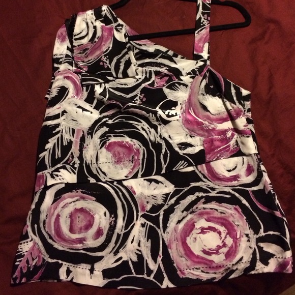Blouse is made out of silk.