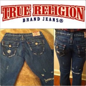 True Religion Joey Distressed and Destroyed Jeans