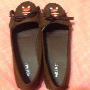 Miss me brown moccasins
