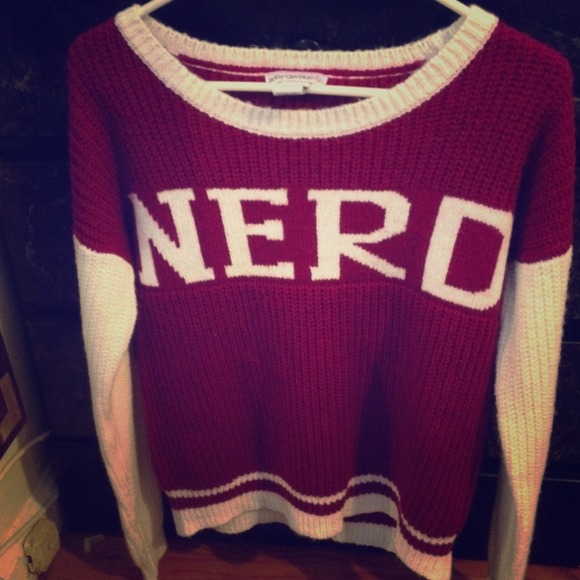 Knitted Nerd Sweater