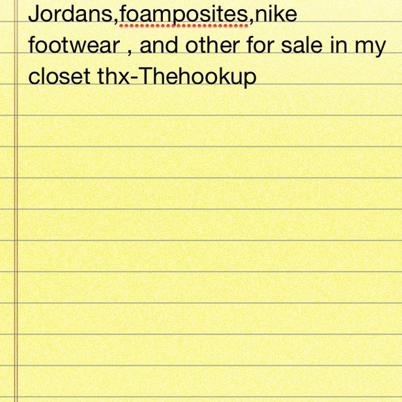 Jordan foamposite nike
