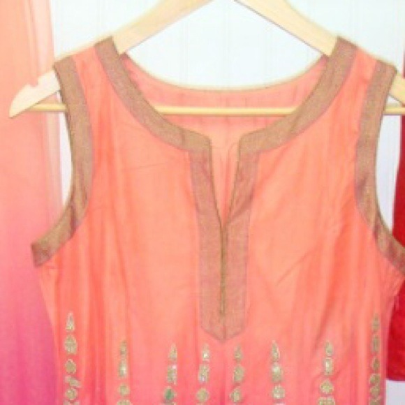 Anarkali dress with churidar and net dupatta - Picture 3 of 3