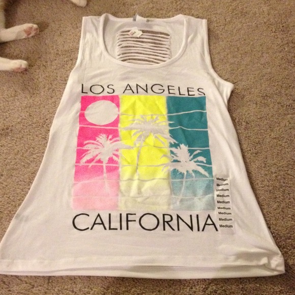 LA Neon Tanktop