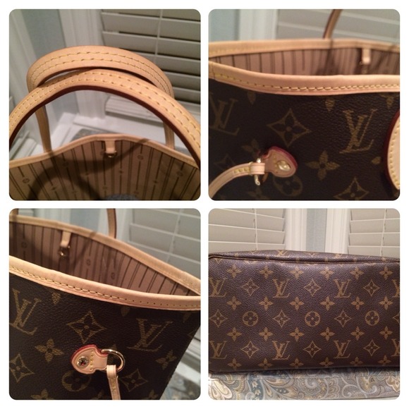 💜SOLD ANOTHER SITE💜Authentic LV Neverfull MM - Picture 4 of 4