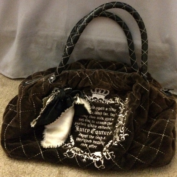 Juicy couture bowler purse