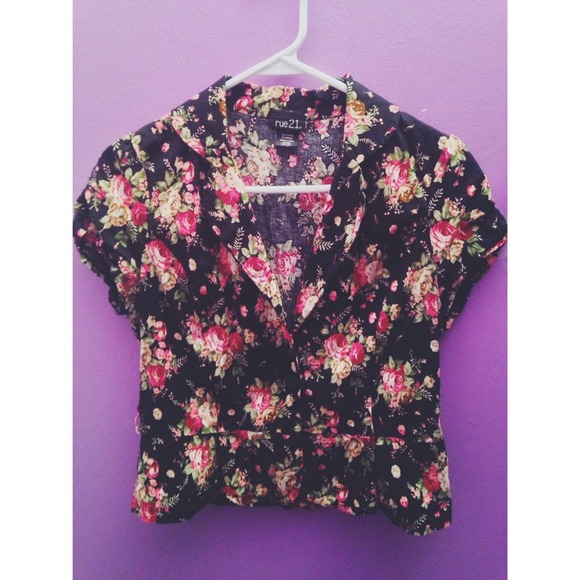 Floral Blazer