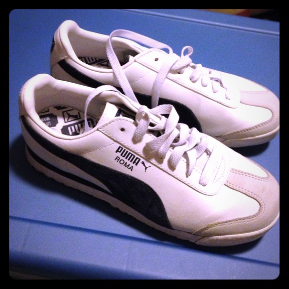 Puma shoes.