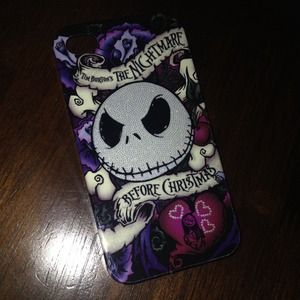 Tattoo style Jack Skellington Phone Case