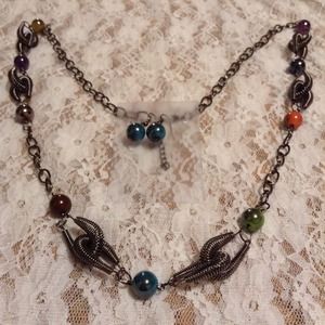 -NEW- Fashion Jewelry Necklace Set