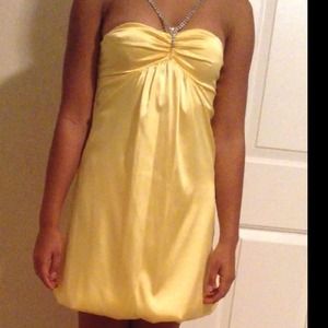 Yellow Halter Dress