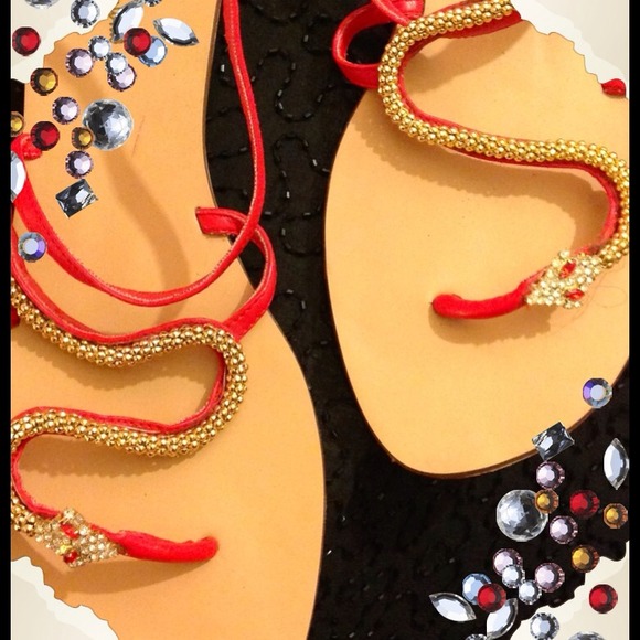 Michael Antonio Serpent Sandals from Alloy.
