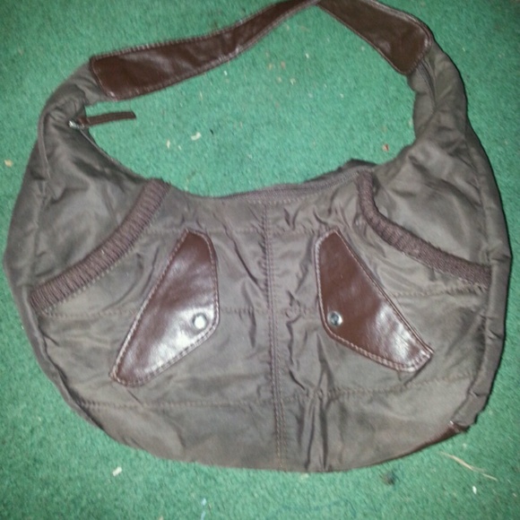 Brown sweater type purse