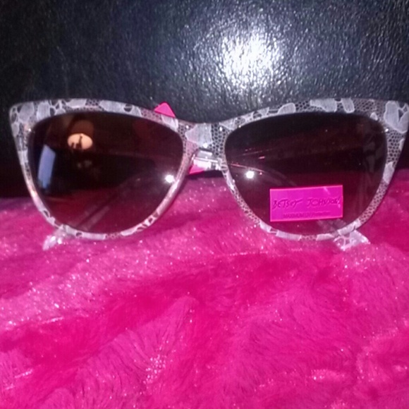Betsey Johnson lace sunglasses