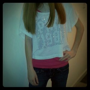 ** PRICE REDUCED** Victoria Secret half top! :)