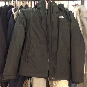 North face down jacket and windbreaker