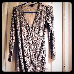 ❌❌Traded❌❌Printed Banana Republic dress