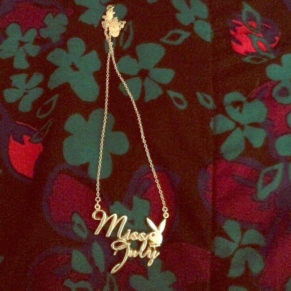 Playboy miss July necklace!