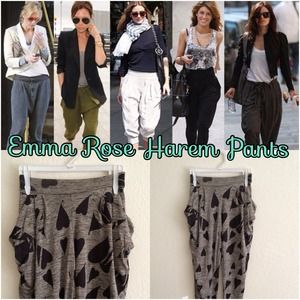 Emma Rose Harem Style Pants